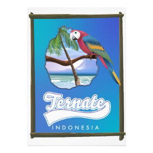 Reise Karte Nias Insel Indonesien Fotodruck