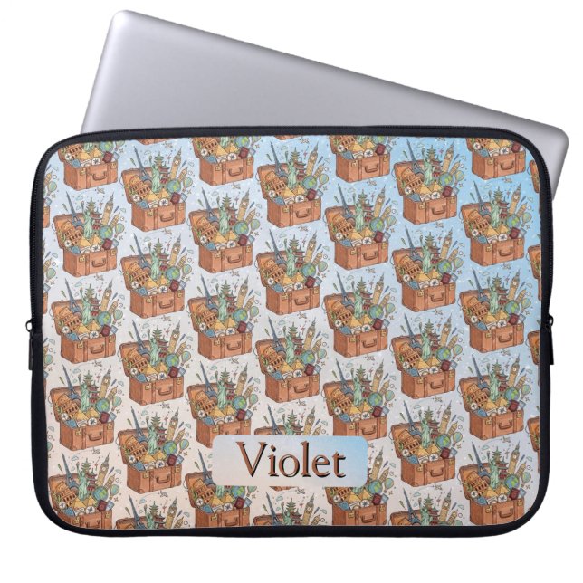 Reise Laptopschutzhülle (Vorderseite)
