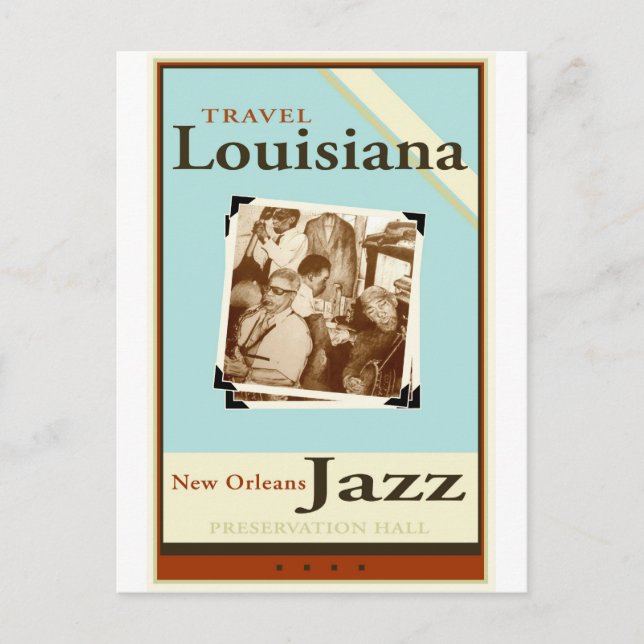 Reise Louisiana Postkarte (Vorderseite)