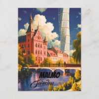 Reise Malmo Druck - Malmo Poster, Malmö, Schweden
