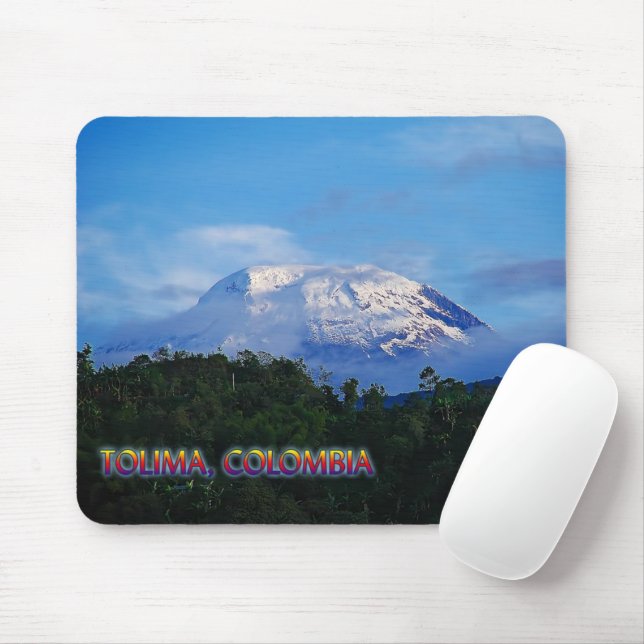 Reise-Mausunterlage El Nevado Del Tolima Kolumbien Mousepad (Mit Mouse)