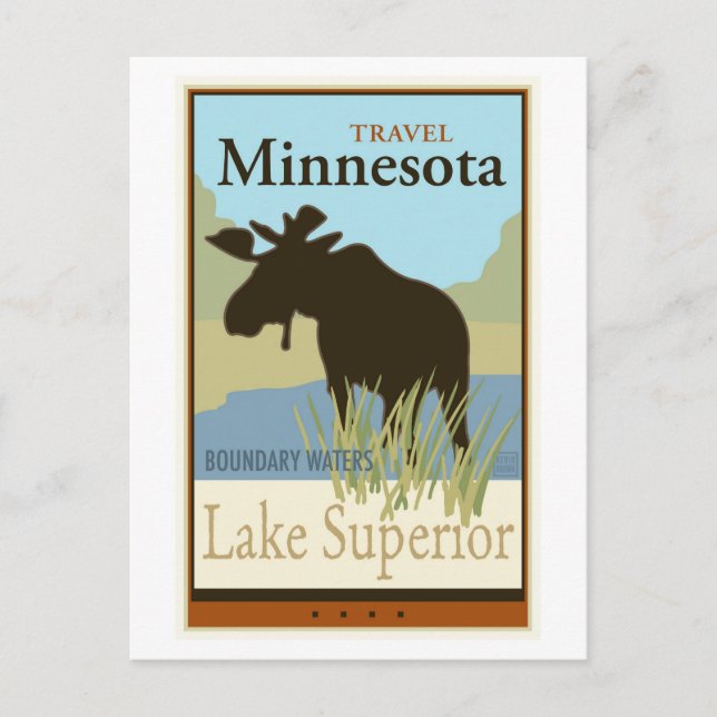 Reise Minnesota II Postkarte (Vorderseite)
