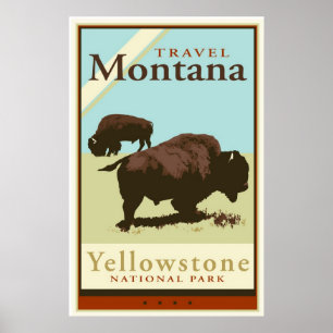 Reise Montana Poster