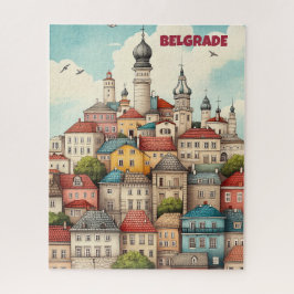 Reise nach Belgrad Serbien