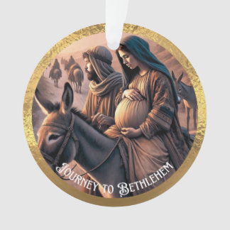 Reise nach Bethlehem Ornament Akrylorische Ornamen