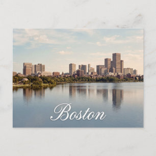Reise nach Boston Massachusetts Postkarte