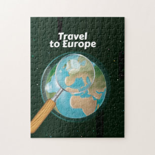 Reise nach Europa Urlaubsdruck