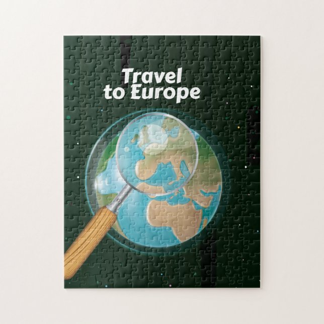 Reise nach Europa - Urlaubstext (Vertikal)