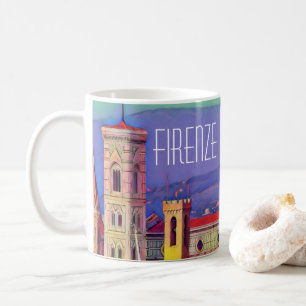 Reise nach Florenz Firenze Italien Kirche Duomo im Kaffeetasse