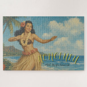 Reise nach Hawaii im Vintage-Stil