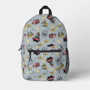 Reise nach HOGWARTS™ Muster Bedruckter Rucksack