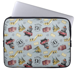 Reise nach HOGWARTS™ Muster Laptopschutzhülle