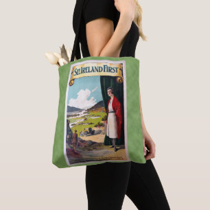 Reise nach Irland Vintage See First Travel Tasche