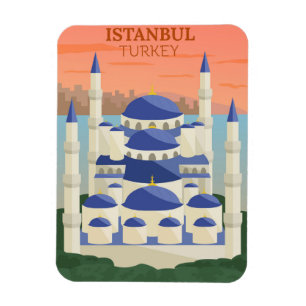 Reise nach Istanbul Türkei Magnet