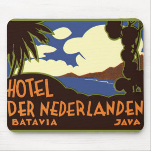 Reise nach Jakarta Indonesien Hotel Nederlanden Vi Mousepad