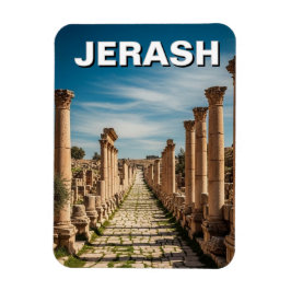 Reise nach Jerash Jordanien Magnet