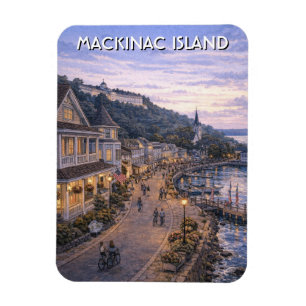 Reise nach Michigan Mackinac Island Magnet