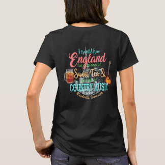 Reise nach Nashville von England-Shirt T-Shirt