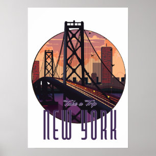 Reise nach New York Poster