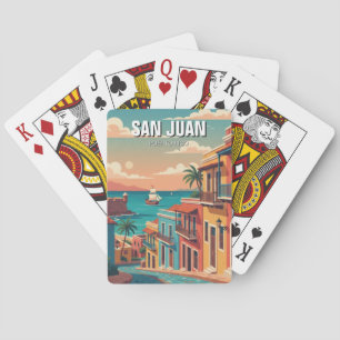 Reise nach Old San Juan Puerto Rico Spielkarten