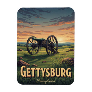 Reise nach Pennsylvania Gettysburg Magnet