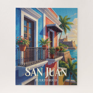 Reise nach San Juan Puerto Rico Altstadt