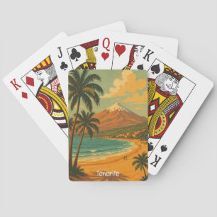 Reise nach Teneriffa auf den Kanarischen Inseln Mo Spielkarten