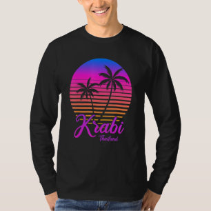 Reise nach Thailand Urlaub Asien Thai Krabi 2 im V T-Shirt