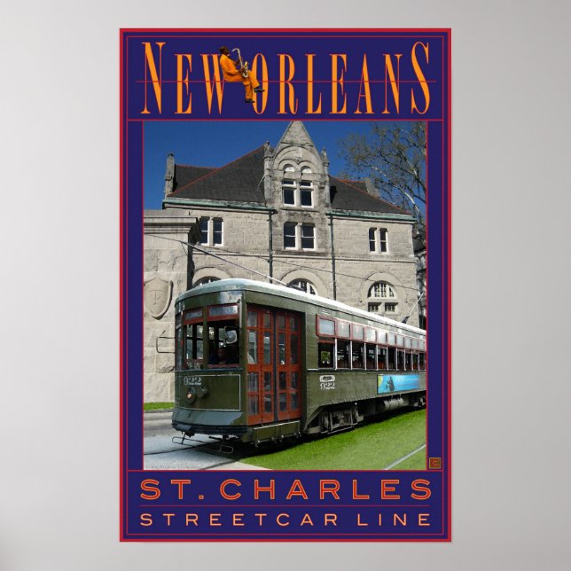 REISE-New Orleans-N'awlins Poster (Vorne)