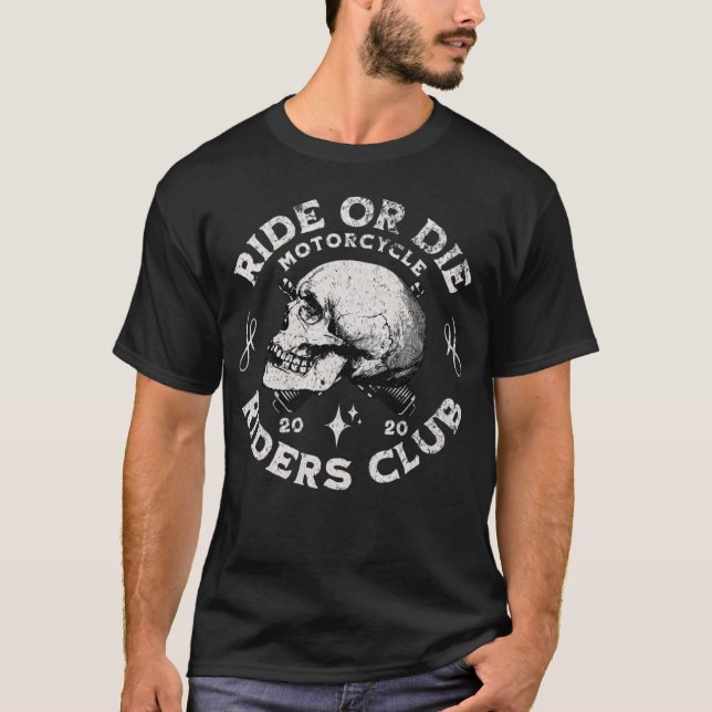 Reise oder stirb  T-Shirt (Vorderseite)