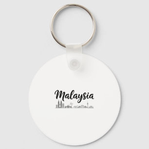 Reise-Outfits für die Skyline von Malaysia  Schlüsselanhänger