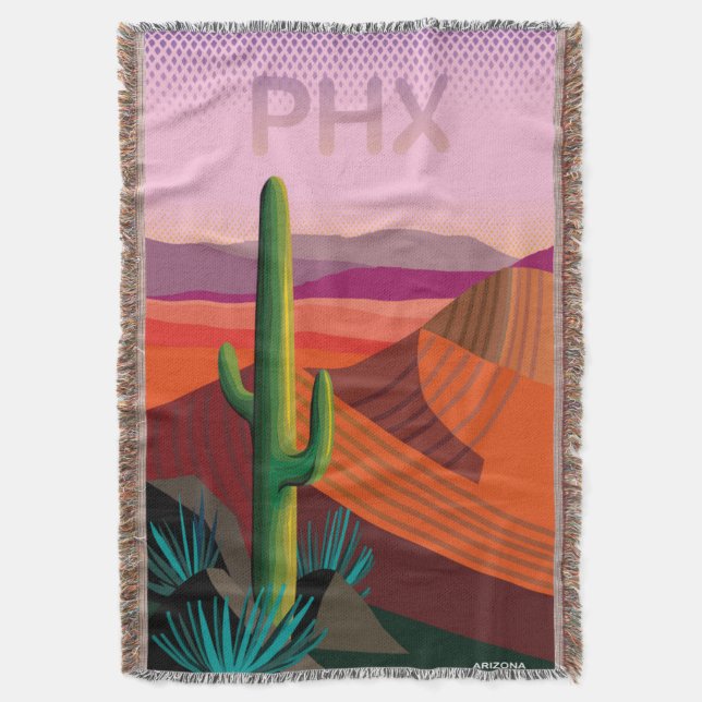 Reise-Plakat Phoenix Arizona | Decke (Vorderseite Vertikal)