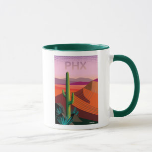 Reise-Plakat Phoenix Arizona Tasse