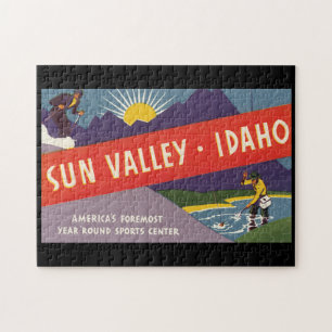 Reise-Plakat Sun Valley Idaho_Vintage