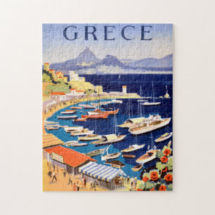 Reise-Postkarte aus dem alten Athen Griechenland