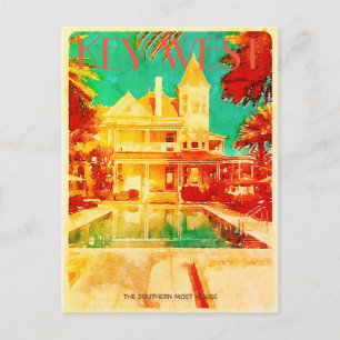 Reise-Postkarte aus dem alten Key West Postkarte