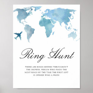 Reise - Ringjagd Brautparty-Spiel Poster