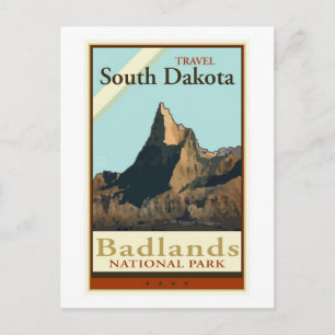 Reise South Dakota Postkarte