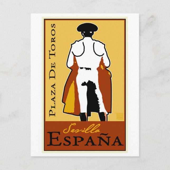 Reise Spanien Postkarte (Vorderseite)