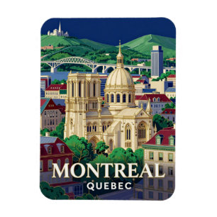 Reise Stadtbild Montreal Quebec ✨ Magnet
