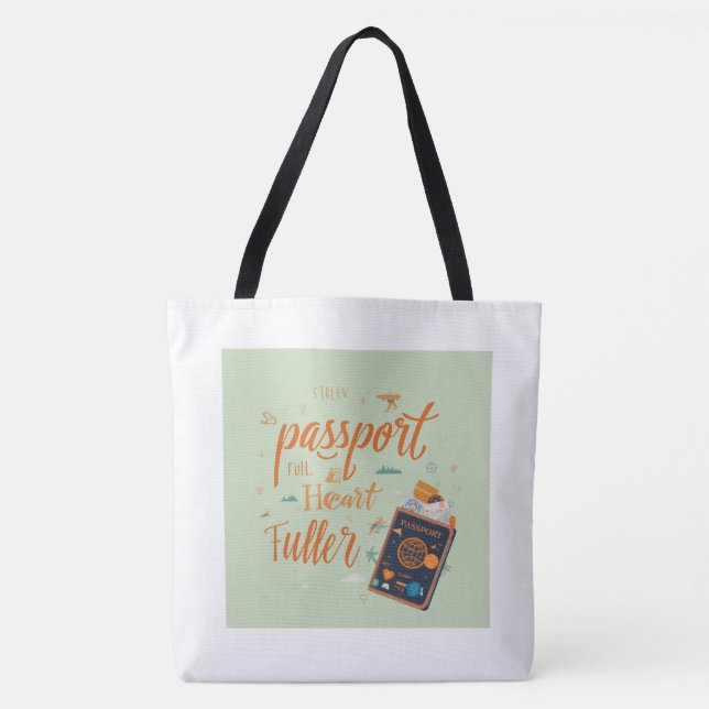 Reise Stil Tasche (Vorderseite)