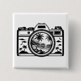 Reise Strand Fotografie Kamera   Button