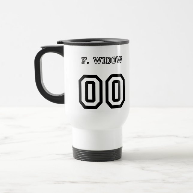 Reise-Tasse des Team-FWC Reisebecher (Links)
