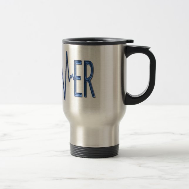 Reise-Tasse ER EKG Reisebecher (Rechts)