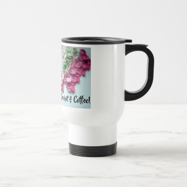 Reise-Tasse für das Crocheter Reisebecher (Rechts)