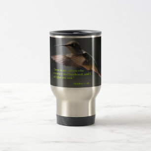 Reise-Tasse… Kolibri… Erholungs… Glaube Reisebecher