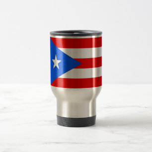 Reise-Tasse mit Flagge von Puerto Rico - USA Reisebecher
