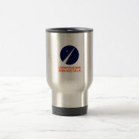 Reise-Tasse mit Logo Kopenhagens Suborbitals