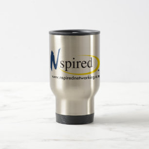 Reise-Tasse - Nspired Logo Reisebecher