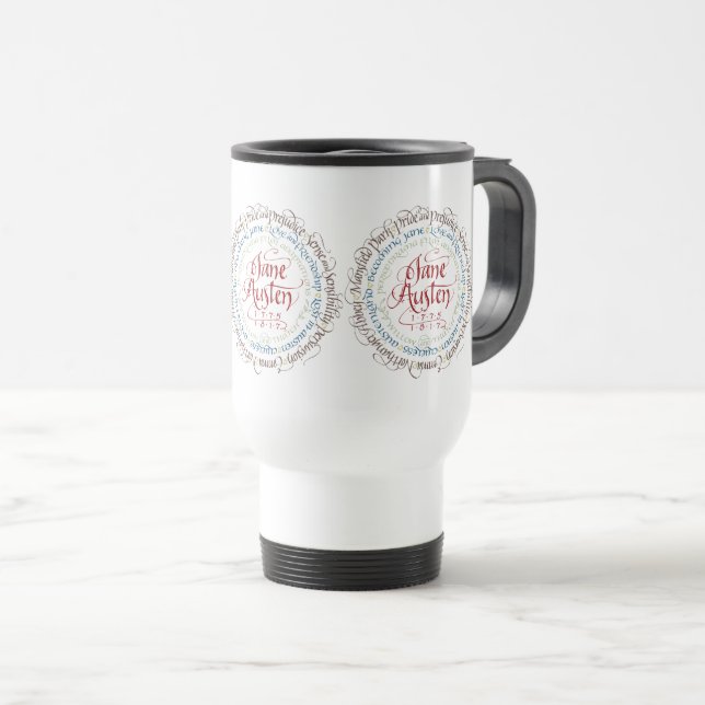 Reise-Tasse - Zeitraum-Drama-Anpassungen Janes Reisebecher (VorderseiteRechts)
